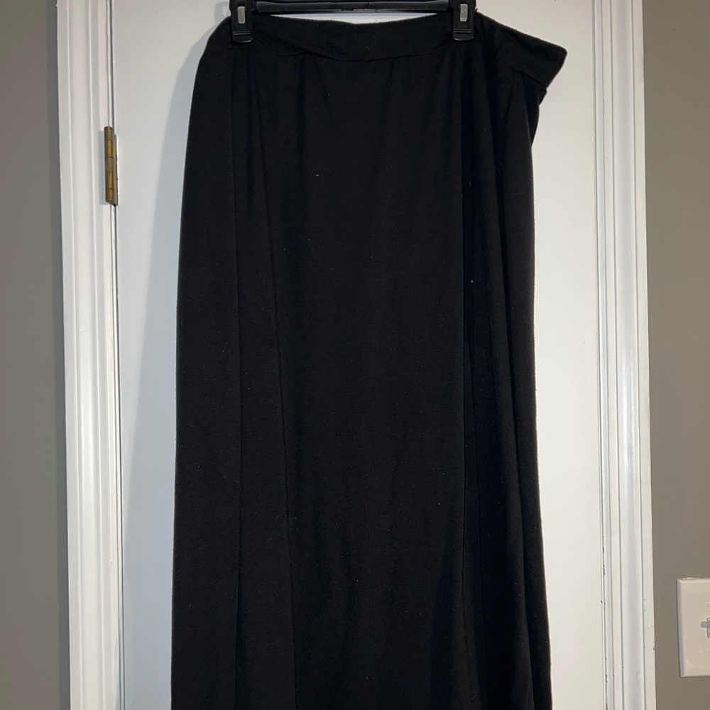 Faded Glory Black Maxi Skirt